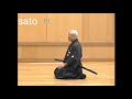 Omori ryu  2 sato  sensei kawaguchi