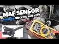 MAF SENSOR TEST USING VOLTMETER TUTORIAL | Paano magtest ng MAF Sensor gamit ang Multitester