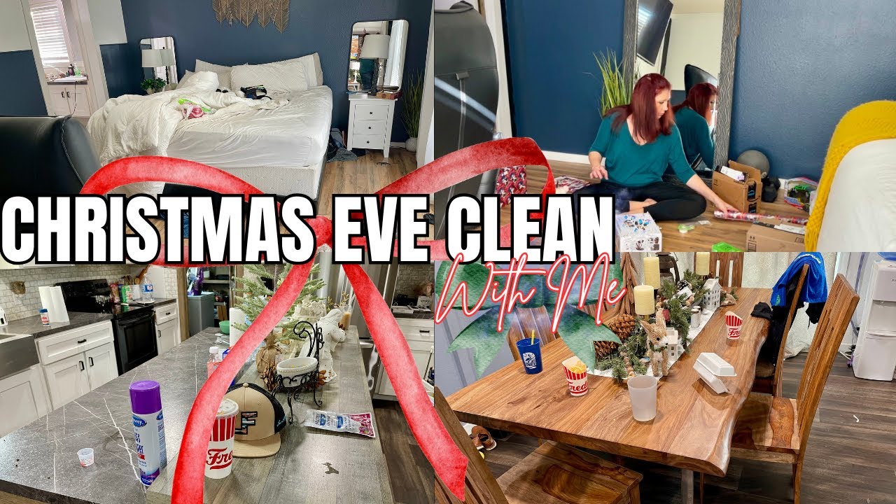 *NEW* CHRISTMAS CLEAN WITH ME | MESSY HOUSE RESET | CLEANING 2.0 - YouTube