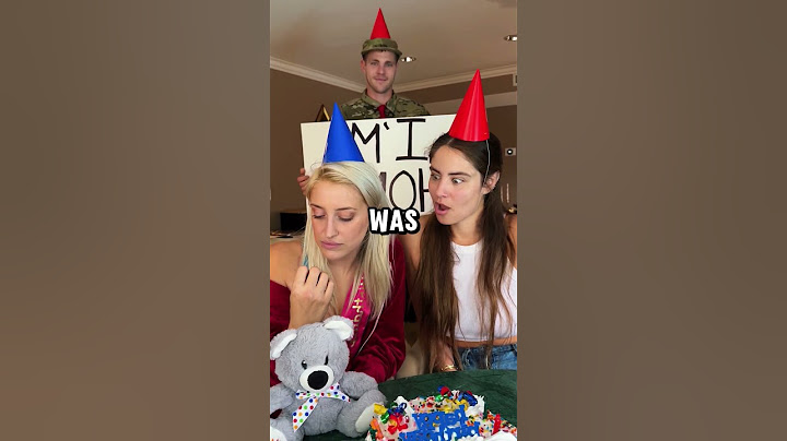 She got the best birthday gift in the whole world 🥹