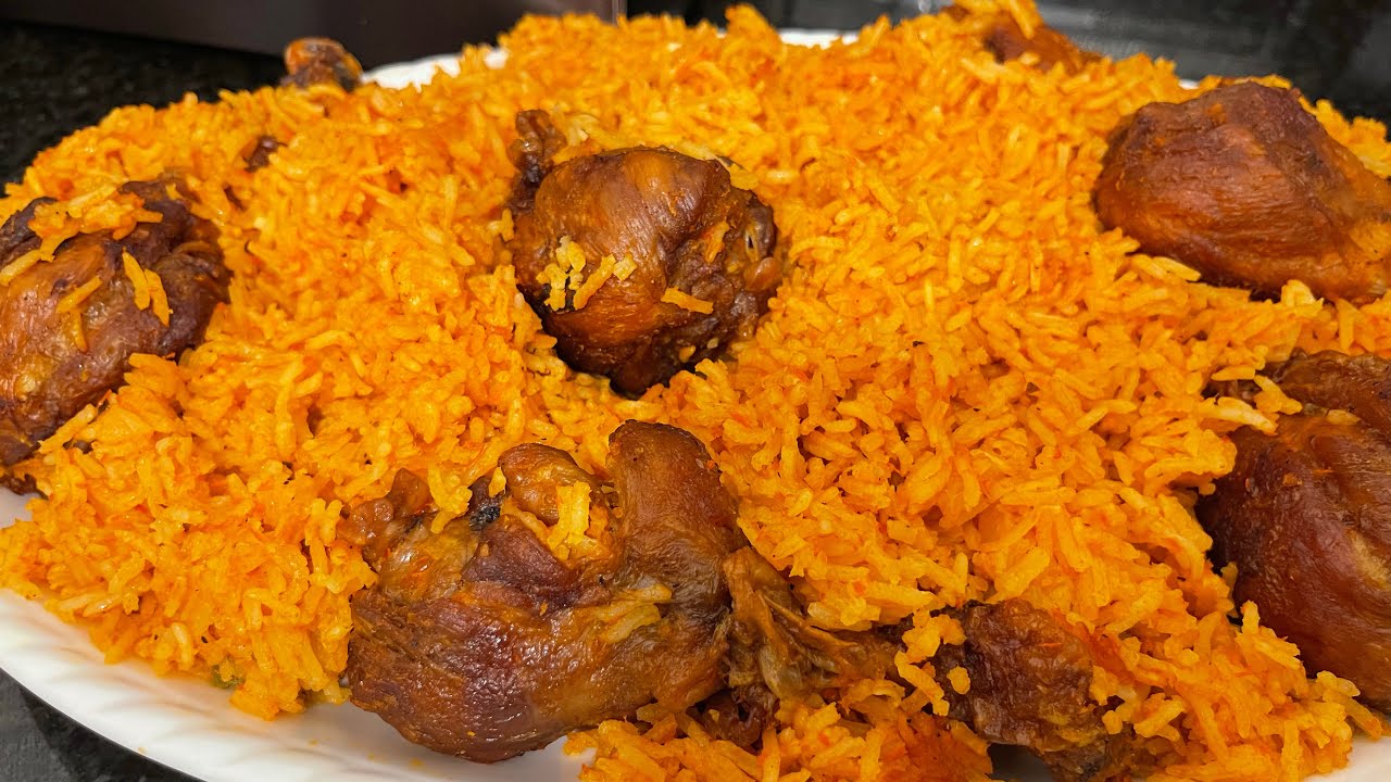 COOKING JOLLOF RICE IN THE OVEN YouTube