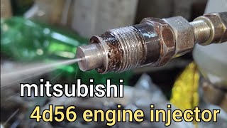 Mitsubishi pajero engine 4d56 injector repair - pajero engine nozzle service