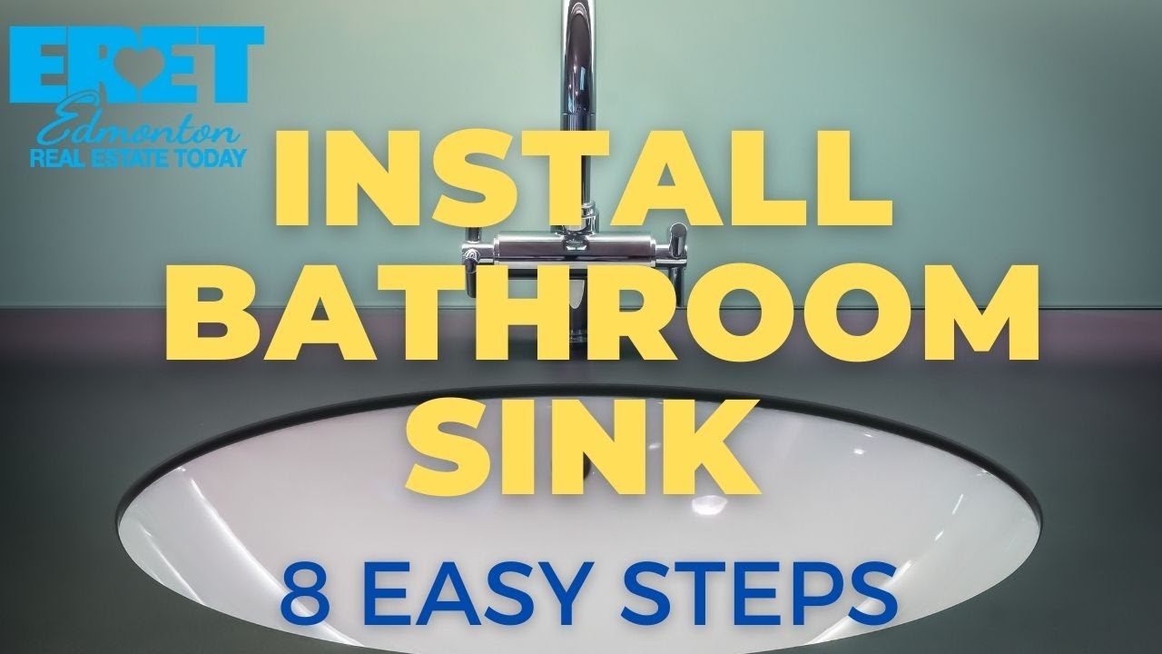 DIY How to replace bathroom sink and faucet YouTube