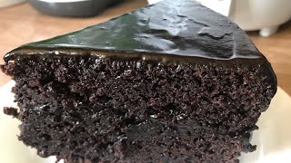 Super Moist Chocolate Banana Cake Recipe.