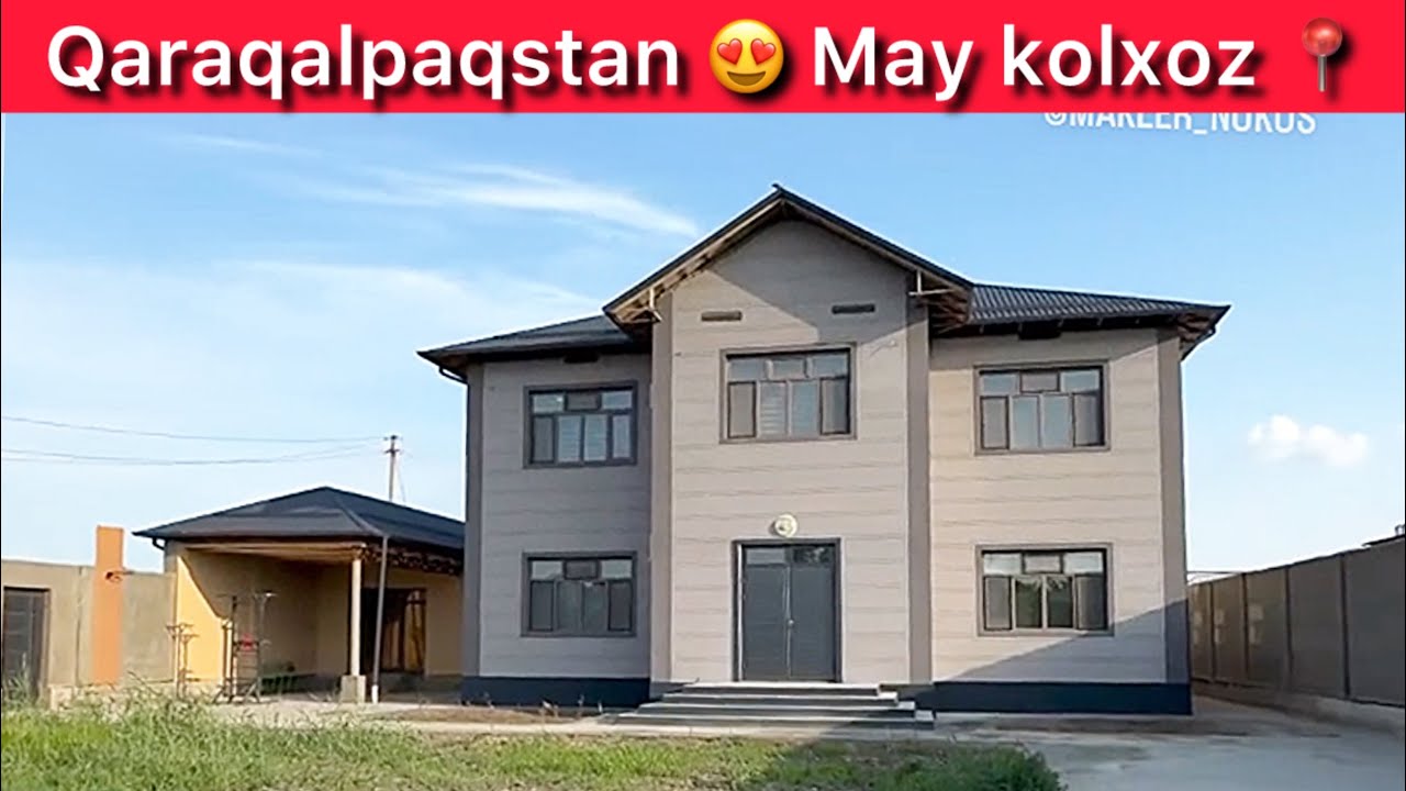 Qaraqalpaqstannıń eń jaqsı úyleriniń biri satıladı. Bahası 1,999 Mlrd. 📞:99-005-01-88