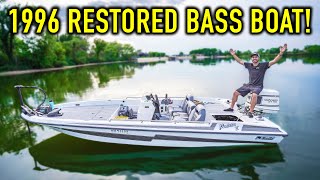 OLD Restored BASS CAT Hits Water For The FIRST TIME! (Will It Work?)
