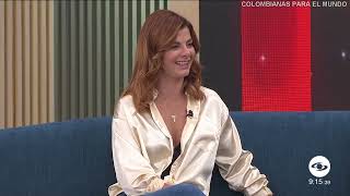 Carolina Cruz  con Escote  Muy Bonita