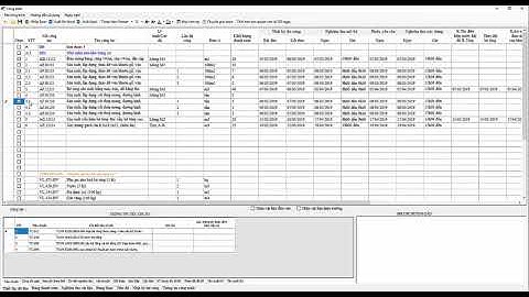 2. Tách khối lượng, gộp công tác nghiệm thu theo người dùng vào nghiệm thu xây dựng 360