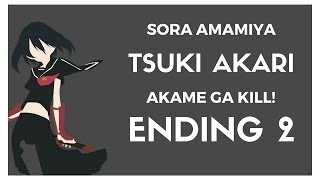 [NIGHTCORE] Sora Amamiya - Tsuki Akari (Akame ga KILL! Ending 2)