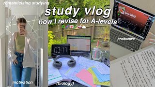 STUDY VLOG | How to revise for BIOLOGY A-level