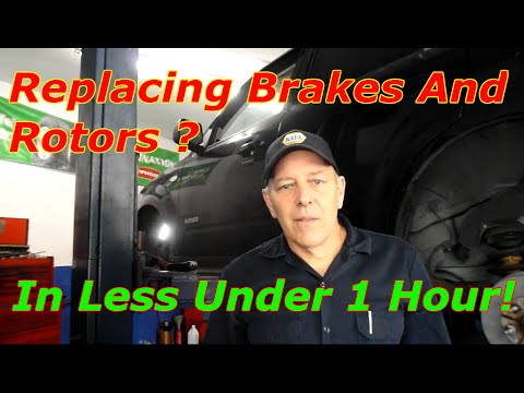 Replace Front Brakes And Rotor On A Mercury Mariner/Ford Escape