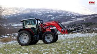 Brukervennlig traktor perfekt for småbruket | MF 5711 M
