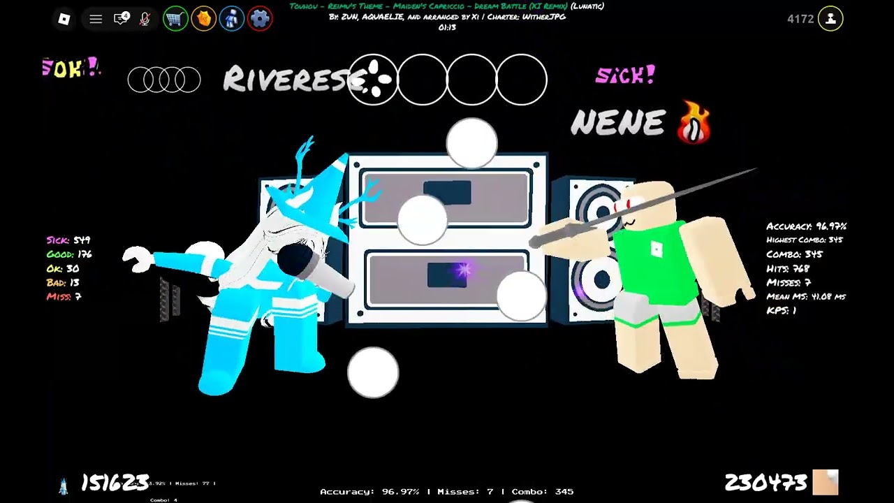 REIMU'S THEME FC ATTEMPT Roblox Funky Friday