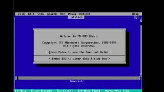 QBASIC (MS-DOS) 1997