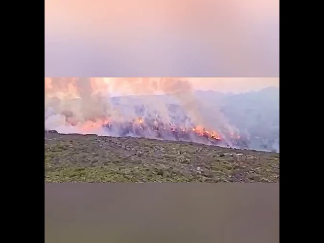 GRAER/CBMBA: Apoia Combate a incêndio florestal na  Chapada Diamantina