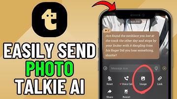 HOW TO SEND PHOTO ON TALKIE AI (2025) | TRANSFER PHOTO ON TALKIE AI