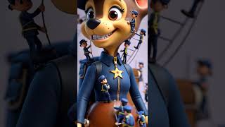 Sculpting A Female Version Of Chase From Paw Patrol