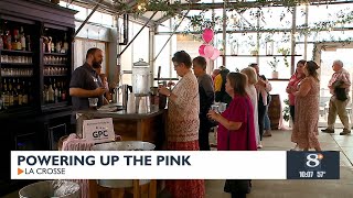 Fundraiser for breast cancer research is powering up the pink