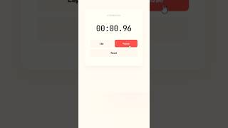 Precision Stopwatch Using HTML, CSS &amp; JS