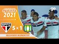 SÃO PAULO 5 X 1 SÃO CAETANO | MELHORES MOMENTOS | 11ª RODADA PAULISTA 2021 | ge.globo