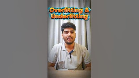 Overfitting vs Underfitting Explained #shorts #ytshorts #neuralminds #shortvideo #yt