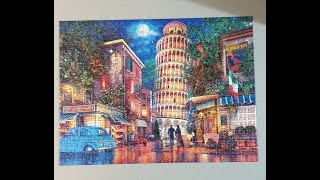 Time lapse 500 pieces puzzle from Ravensburger