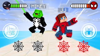 JJ vs Mikey SPIDERMAN vs VENOM Battle Game SuperHero  Maizen Minecraft Animation