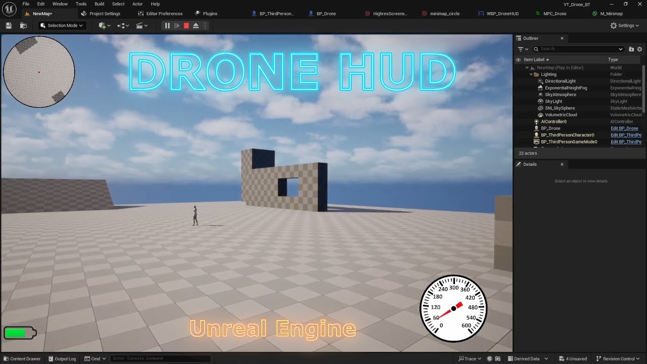 Creating a Heads Up Display in Unreal Engine - YouTube