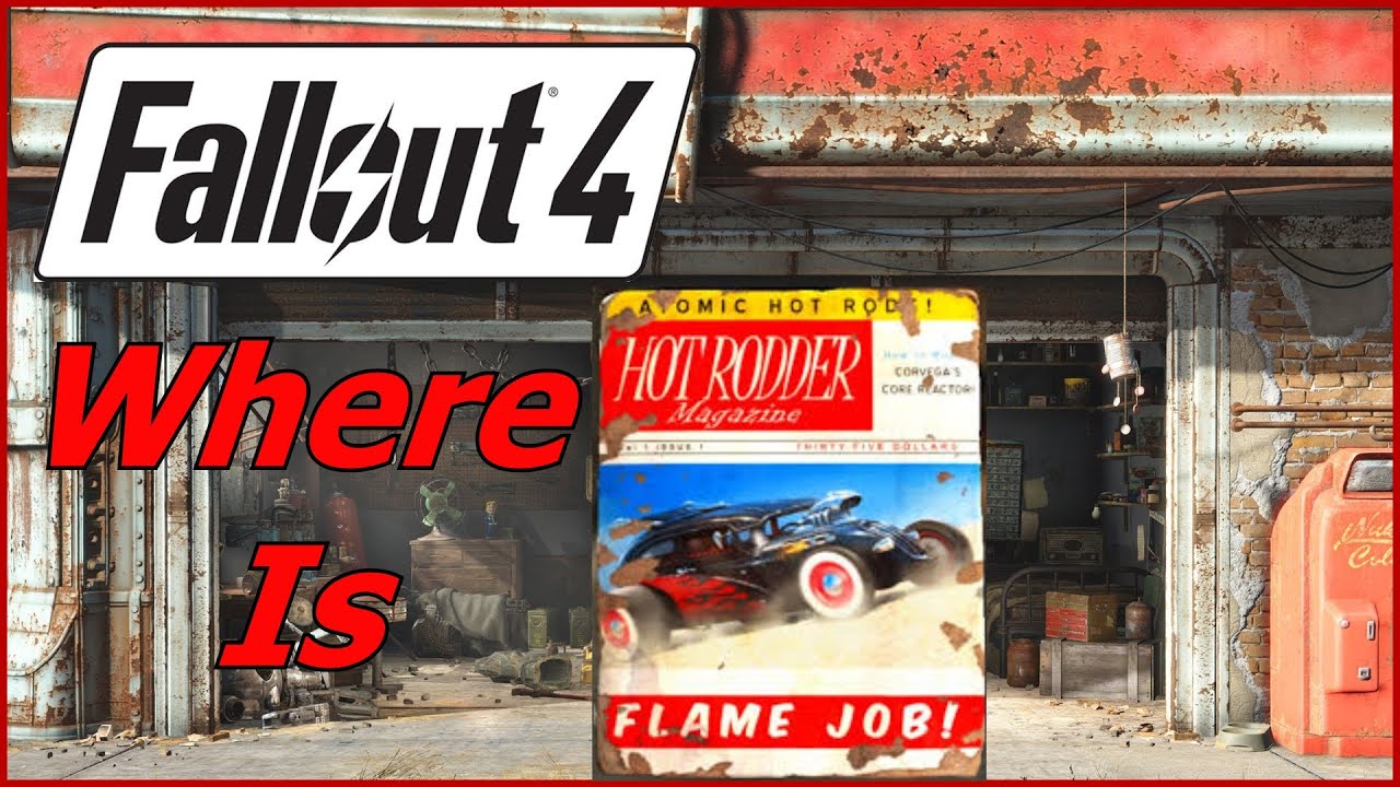 How To Get Hot Rodder Paint Job Tutorial Fallout 4 YouTube