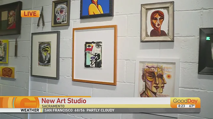 Touring Raphael Delgado's new studio!
