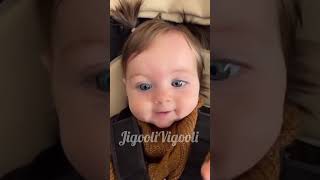 funny babies videos ❤ Try Not To Laugh #223 || JigooliVigooli #shorts #baby #funny