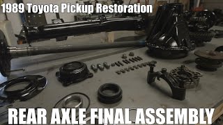 Rear Axle Final Assembly  1989 Toyota Restoration Episode 21