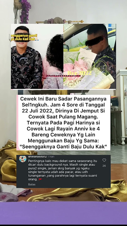 Seenggaknya ganti b4ju dulu deh mas