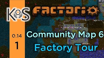 Factorio Community Map 6, Ep 1: Factory Tour: Vanilla + Nucular Mod (sic) | Co-op Multiplayer 0.14