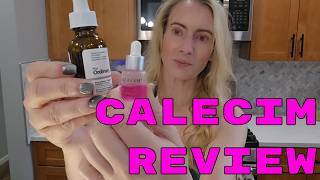 Unpaid Review - Calecim Professional Serum Review - $100 for 5ML?!?!