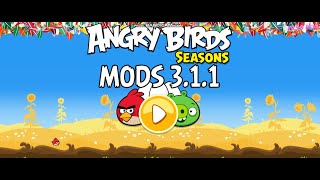 Angry birds seasons patch 3.1.1 special mod with new changes.
