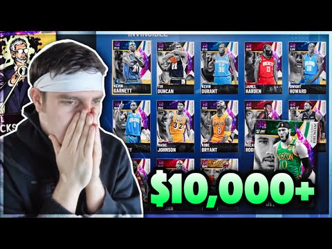 he spent $10,000+ to create the GREATEST EVER nba 2k21 myteam account....