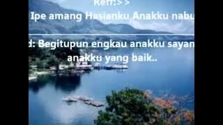 Anakku Naburju (Batak Song) Dengan Lirik.