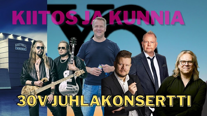 Yö - Kiitos Ja kunnia | 30v juhlakonsertti | Lyhenetty versio