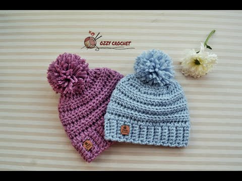 Ice Cap Crochet Very Easy For Beginners 