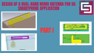 Design of a Dual-band MIMO Antenna for 5G Smartphone Application (Part I)