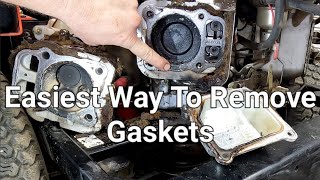 The Easiest Methods To Remove Gasket Material On Any Small Engine Riding Mower Push Mower Zero Turn
