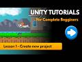 Unity 2D Tutorials for Complete Beginners - Lesson 1: Create New Project