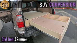3rd Gen Toyota 4Runner Bed & Drawer System