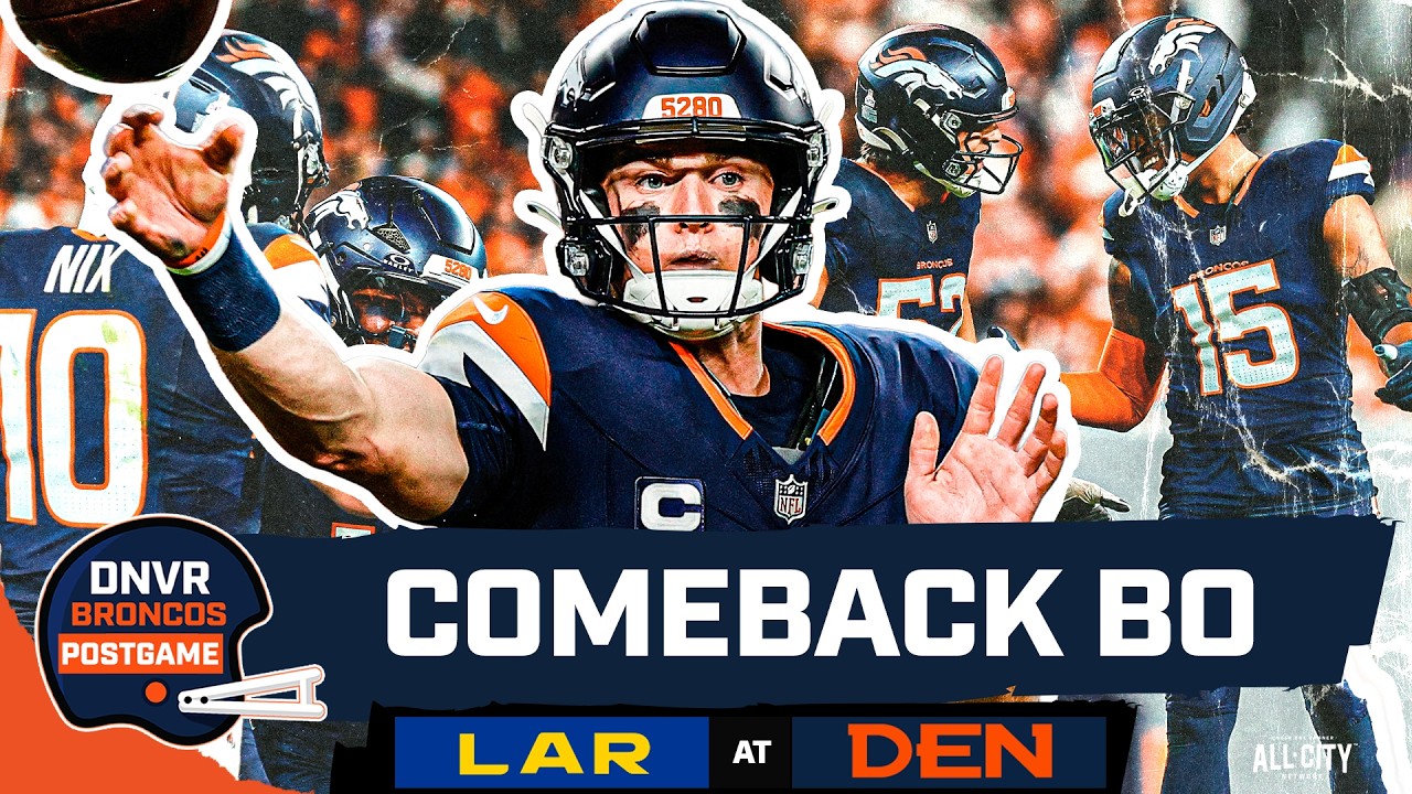 Bo Nix’s three touchdowns highlight another MASSIVE comeback victory for the Denver Broncos
