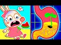 Oh No, Lilly Ate A Watermelon Seed! - Learn Kids Healthy Habits With Tokki And Lilly | Tokki Channel