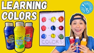 Color Mixing- Learn Colors for Toddlers - First Words and Learning with Ms  Alyssa