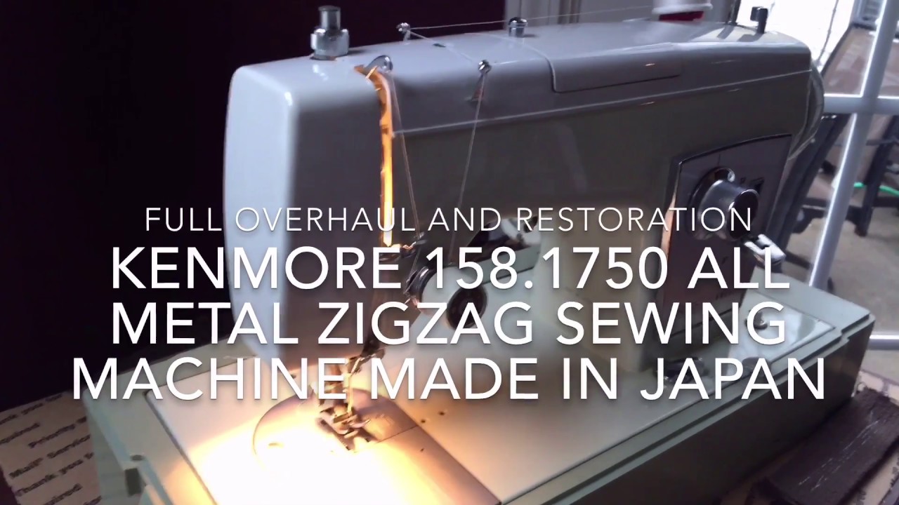 Kenmore 158.1750 sewing machine! Super strong with 1.2 amps of motor ...