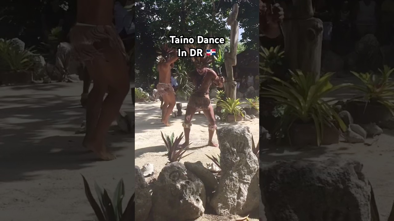 Taíno dance performance in Dominican republic 