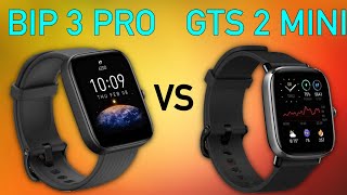 Amazfit Bip 3 Pro vs Amazfit GTS 2 Mini (2022) | Full Specs Compare Smartwatches